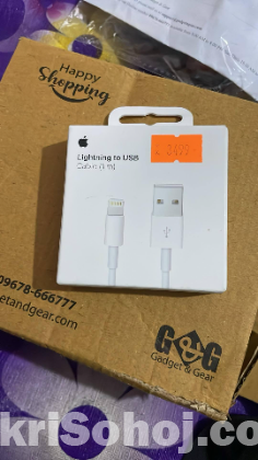 Apple authorized Lightning to USB Cable (1M)